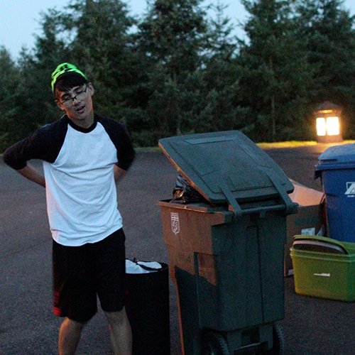 3WhiteEskimos, Normand Moyles Teaches Taking Out the Trash